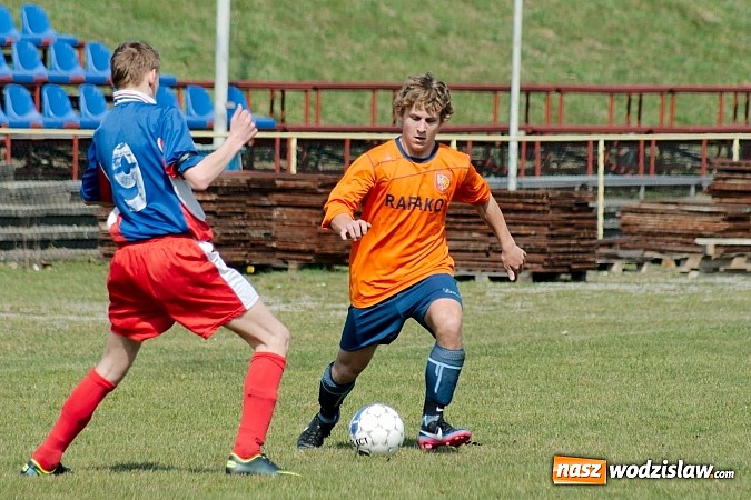 Zdjęcie w galerii na portalu naszwodzislaw.com: Strzał życia Dawida Monety pozbawił Przyszłość punktów wiadomości z regionu