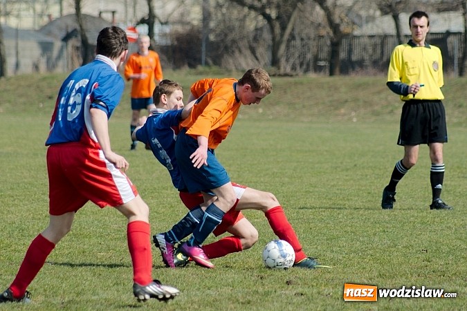 Zdjęcie w galerii na portalu naszwodzislaw.com: Strzał życia Dawida Monety pozbawił Przyszłość punktów wiadomości z regionu