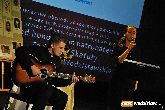 Zdjęcie w galerii na portalu naszwodzislaw.com: 70 - ta rocznica powstania w getcie warszawskim wiadomości z regionu