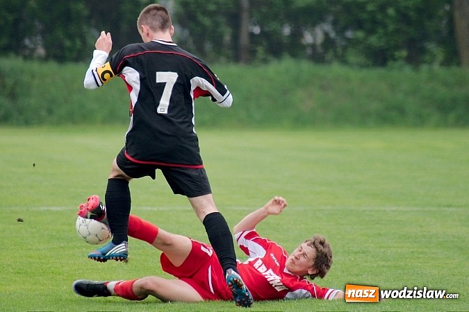 Zdjęcie w galerii na portalu naszwodzislaw.com: Czarni Gorzyce rozbici w Raciborzu wiadomości z regionu