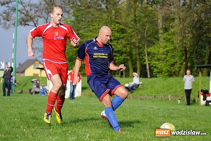 Zdjęcie w galerii na portalu naszwodzislaw.com: Gol Stawiarza na miarę zwycięstwa wiadomości z regionu