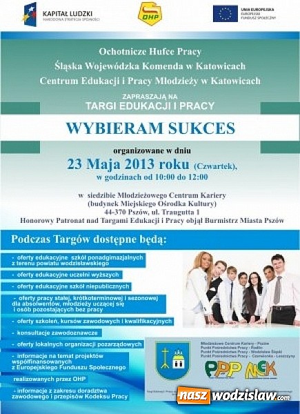 Zdjęcie w galerii na portalu naszwodzislaw.com: Targi edukacji i pracy 