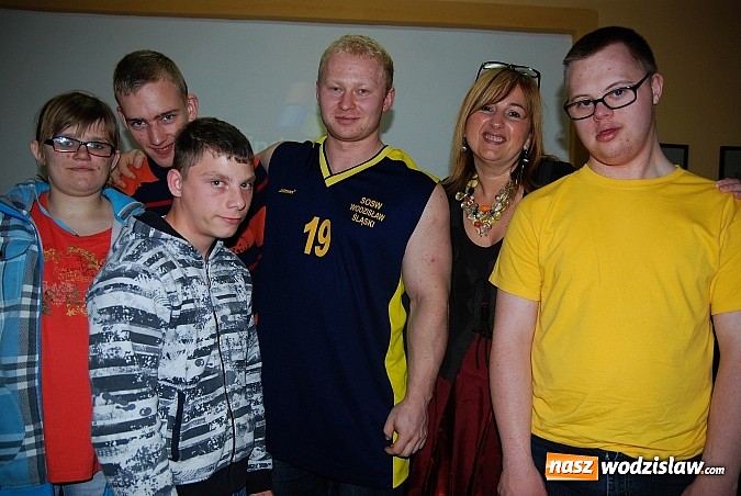 Zdjęcie w galerii na portalu naszwodzislaw.com: Spotkanie z Mistrzem Polski w kulturystyce wiadomości z regionu