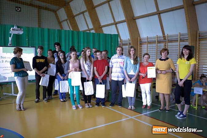 Zdjęcie w galerii na portalu naszwodzislaw.com: Tablica multimedialna oraz zestawy kulinarne trafiły w ręce gimnazjalistów ze śląskiego wiadomości z regionu