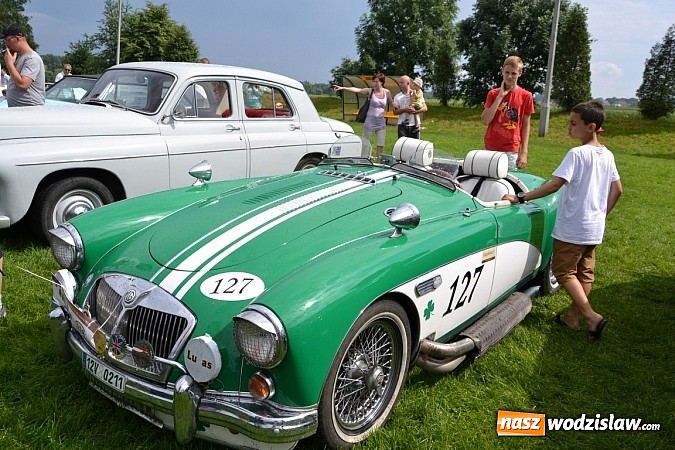 Zdjęcie w galerii na portalu naszwodzislaw.com: Jaguar z Rybnika najpiękniejszym wozem zlotu wiadomości z regionu