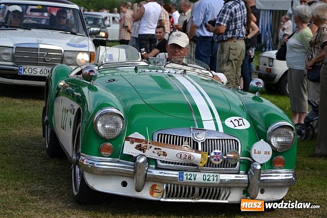 Zdjęcie w galerii na portalu naszwodzislaw.com: Jaguar z Rybnika najpiękniejszym wozem zlotu wiadomości z regionu