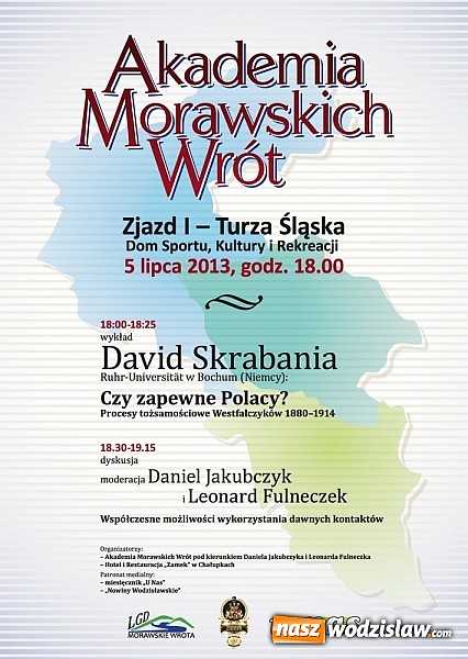 Zdjęcie w galerii na portalu naszwodzislaw.com: Akademia Morawskich Wrót - Czy zapewne Polacy? Procesy tożsamościowe Westfalczyków 1880-1914 wiadomości z regionu