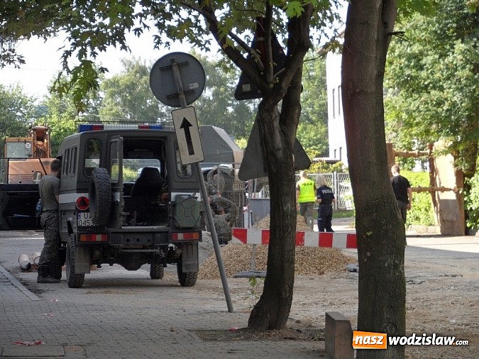Zdjęcie w galerii na portalu naszwodzislaw.com: Bomba w Wodzisławiu Śl. wiadomości z regionu