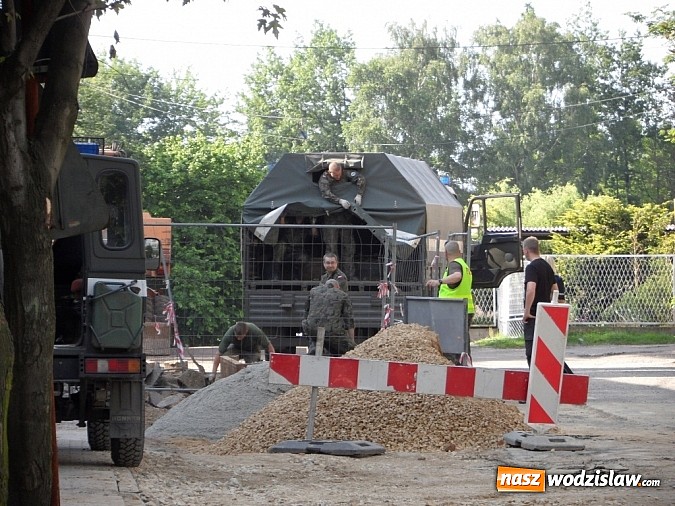 Zdjęcie w galerii na portalu naszwodzislaw.com: Bomba w Wodzisławiu Śl. wiadomości z regionu