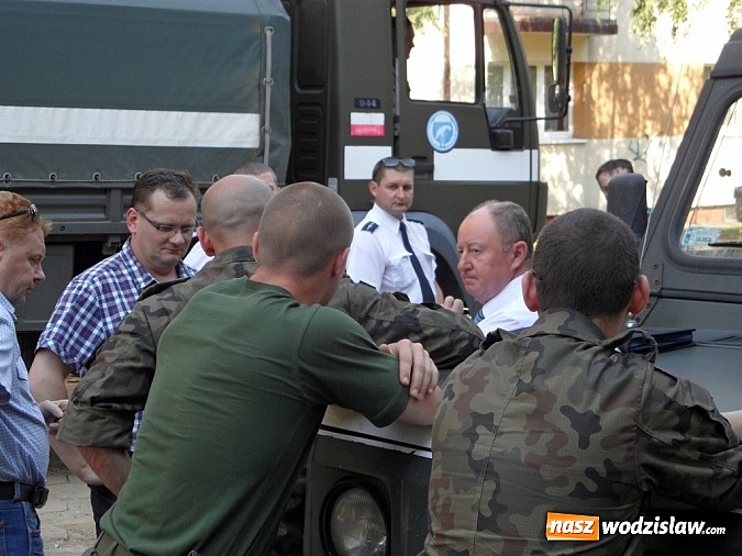 Zdjęcie w galerii na portalu naszwodzislaw.com: Bomba w Wodzisławiu Śl. wiadomości z regionu