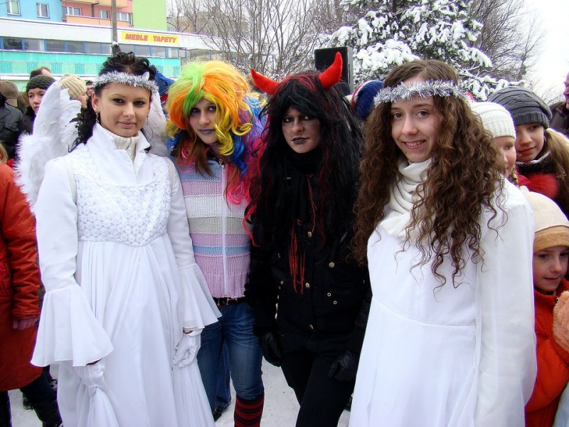 Zdjęcie w galerii na portalu naszwodzislaw.com: Święty Mikołaj: wolę wóz strażacki wiadomości z regionu