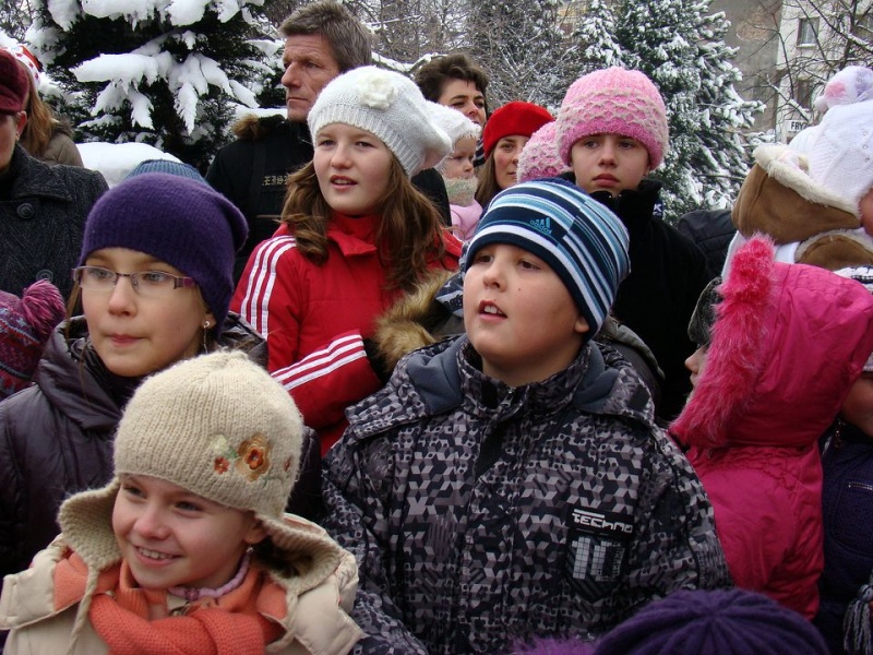 Zdjęcie w galerii na portalu naszwodzislaw.com: Święty Mikołaj: wolę wóz strażacki wiadomości z regionu