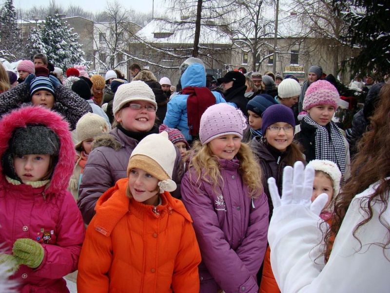 Zdjęcie w galerii na portalu naszwodzislaw.com: Święty Mikołaj: wolę wóz strażacki wiadomości z regionu