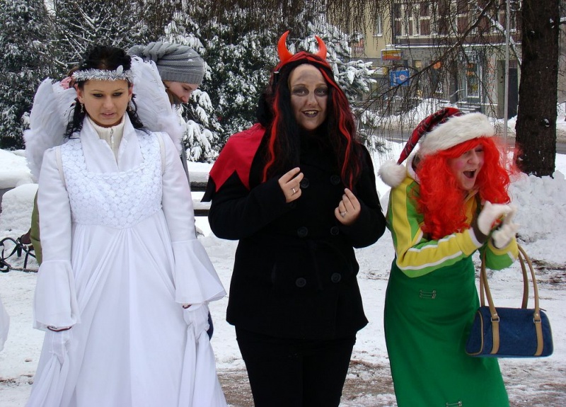 Zdjęcie w galerii na portalu naszwodzislaw.com: Święty Mikołaj: wolę wóz strażacki wiadomości z regionu