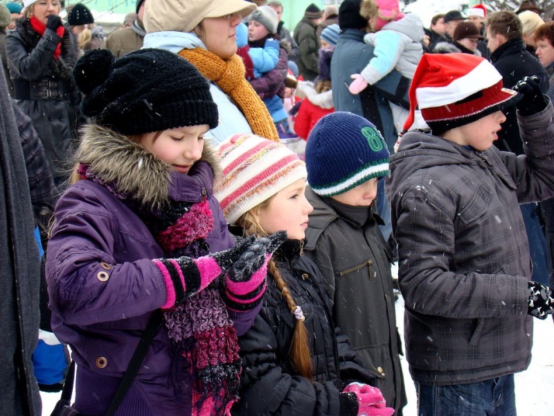 Zdjęcie w galerii na portalu naszwodzislaw.com: Święty Mikołaj: wolę wóz strażacki wiadomości z regionu