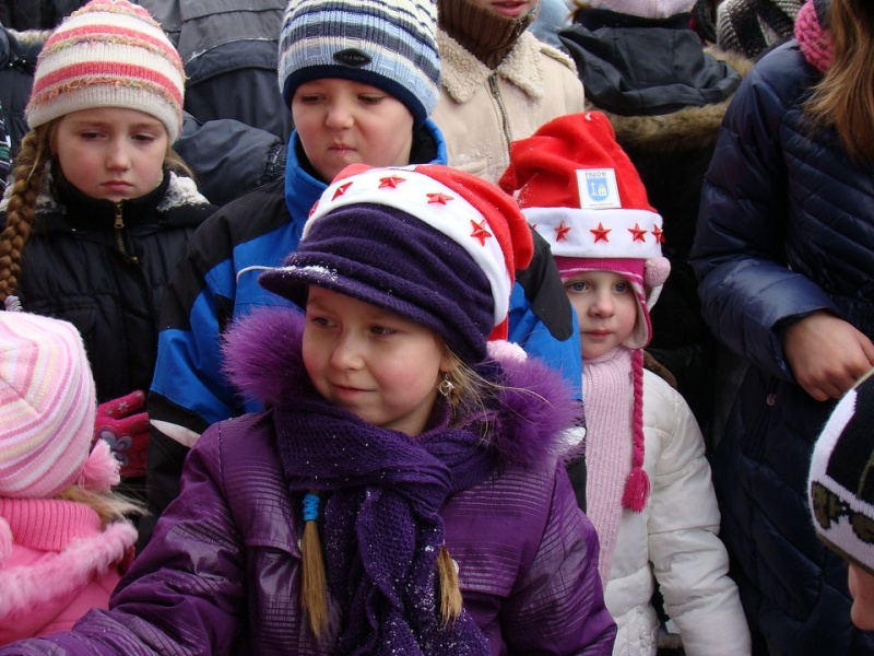 Zdjęcie w galerii na portalu naszwodzislaw.com: Święty Mikołaj: wolę wóz strażacki wiadomości z regionu