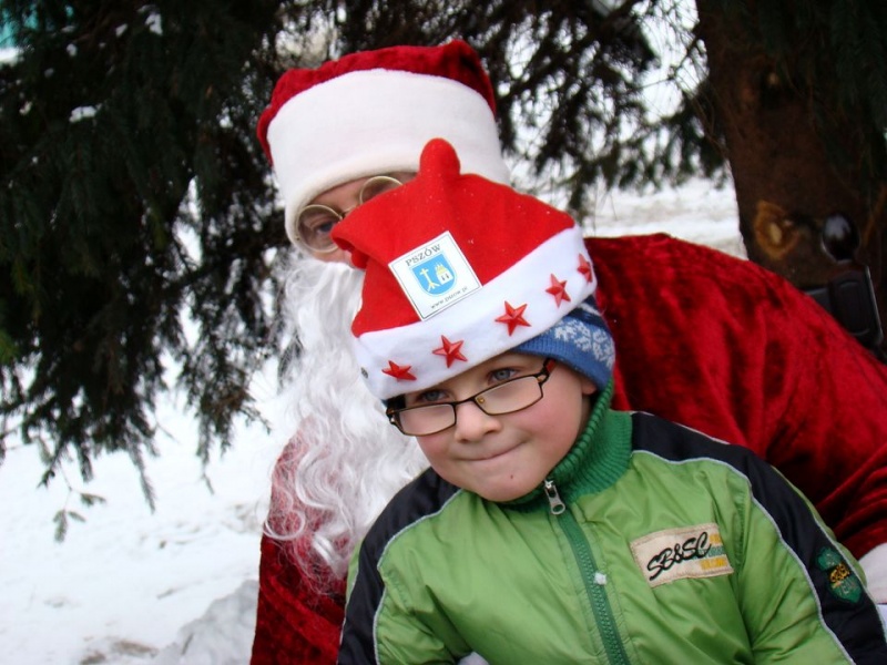 Zdjęcie w galerii na portalu naszwodzislaw.com: Święty Mikołaj: wolę wóz strażacki wiadomości z regionu