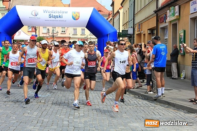 Zdjęcie w galerii na portalu naszwodzislaw.com: I Bieg Piwosza w Wodzisławiu Śląskim wiadomości z regionu