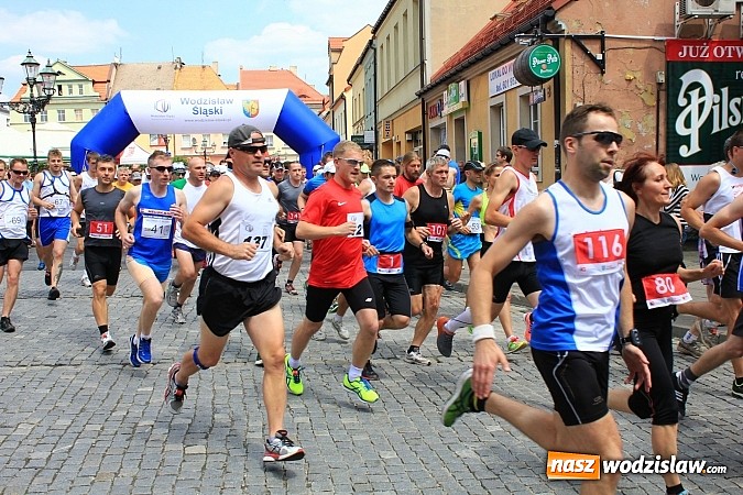 Zdjęcie w galerii na portalu naszwodzislaw.com: I Bieg Piwosza w Wodzisławiu Śląskim wiadomości z regionu