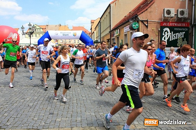 Zdjęcie w galerii na portalu naszwodzislaw.com: I Bieg Piwosza w Wodzisławiu Śląskim wiadomości z regionu