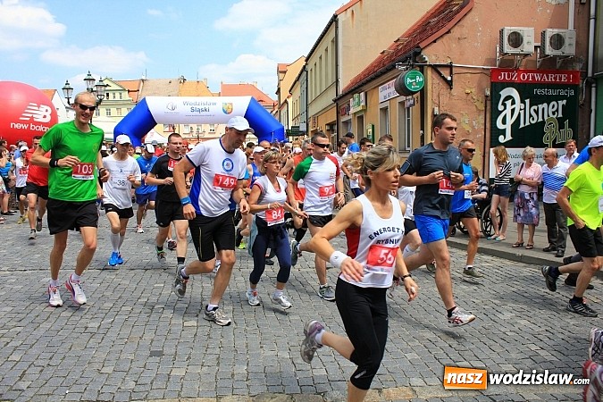 Zdjęcie w galerii na portalu naszwodzislaw.com: I Bieg Piwosza w Wodzisławiu Śląskim wiadomości z regionu