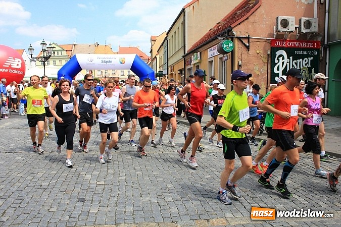 Zdjęcie w galerii na portalu naszwodzislaw.com: I Bieg Piwosza w Wodzisławiu Śląskim wiadomości z regionu