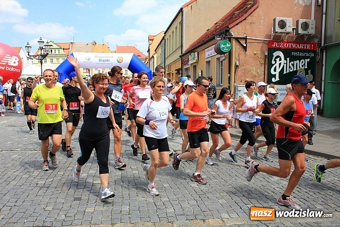 Zdjęcie w galerii na portalu naszwodzislaw.com: I Bieg Piwosza w Wodzisławiu Śląskim wiadomości z regionu