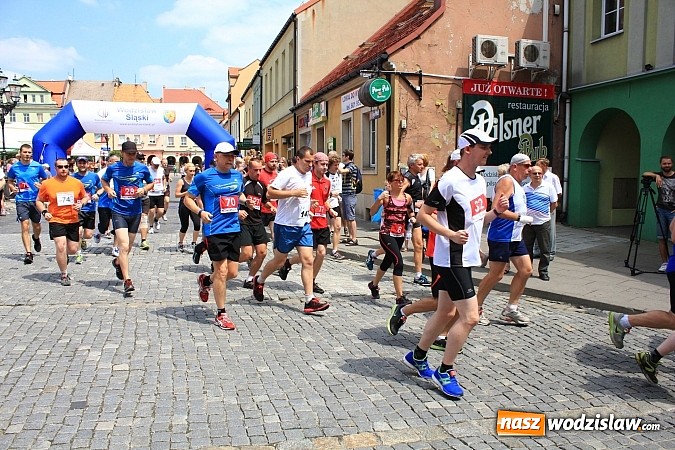 Zdjęcie w galerii na portalu naszwodzislaw.com: I Bieg Piwosza w Wodzisławiu Śląskim wiadomości z regionu