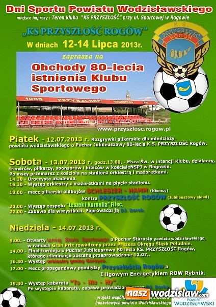 Zdjęcie w galerii na portalu naszwodzislaw.com: Jubileusz 80.lecia KS 