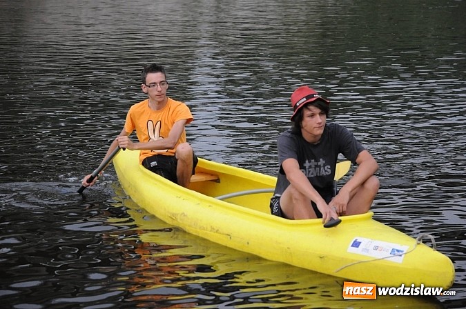 Zdjęcie w galerii na portalu naszwodzislaw.com: Zabrakło miejsc w kajakach i pontonach. Miting wodniacki Morawskich Wrót wiadomości z regionu