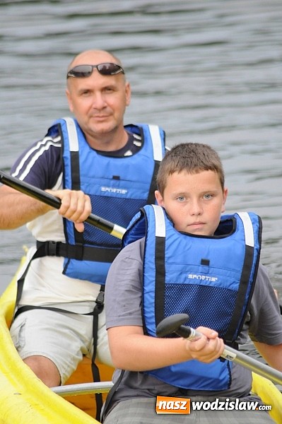 Zdjęcie w galerii na portalu naszwodzislaw.com: Zabrakło miejsc w kajakach i pontonach. Miting wodniacki Morawskich Wrót wiadomości z regionu