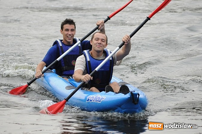 Zdjęcie w galerii na portalu naszwodzislaw.com: Zabrakło miejsc w kajakach i pontonach. Miting wodniacki Morawskich Wrót wiadomości z regionu