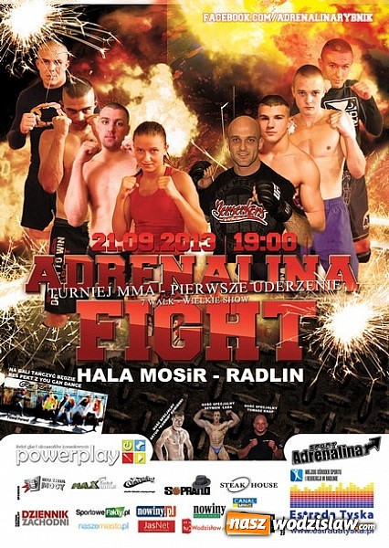 Zdjęcie w galerii na portalu naszwodzislaw.com: Adrenalina Fight - Pierwsze Uderzenie wiadomości z regionu