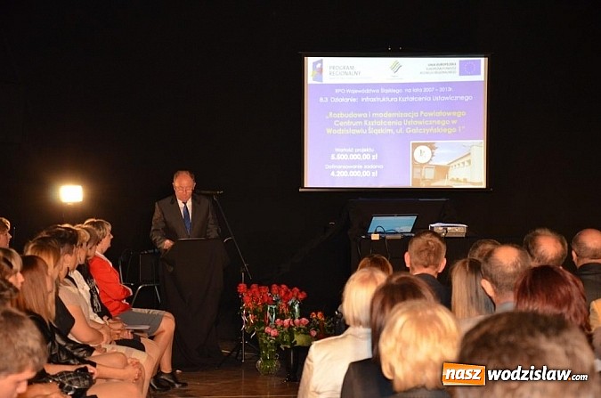 Zdjęcie w galerii na portalu naszwodzislaw.com: Powiat wodzisławski zainaugurował nowy rok szkolny wiadomości z regionu