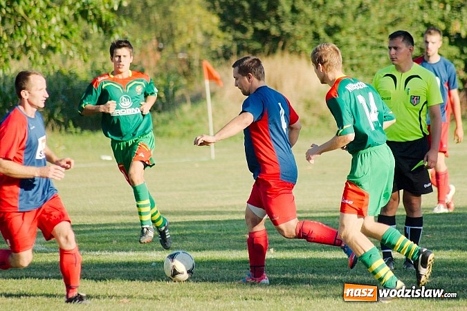 Zdjęcie w galerii na portalu naszwodzislaw.com: Nerwowo w Nieboczowach. Gospodarze górą nad Wojnowicami wiadomości z regionu