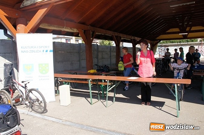 Zdjęcie w galerii na portalu naszwodzislaw.com: Rajd rowerowy na pograniczu wiadomości z regionu