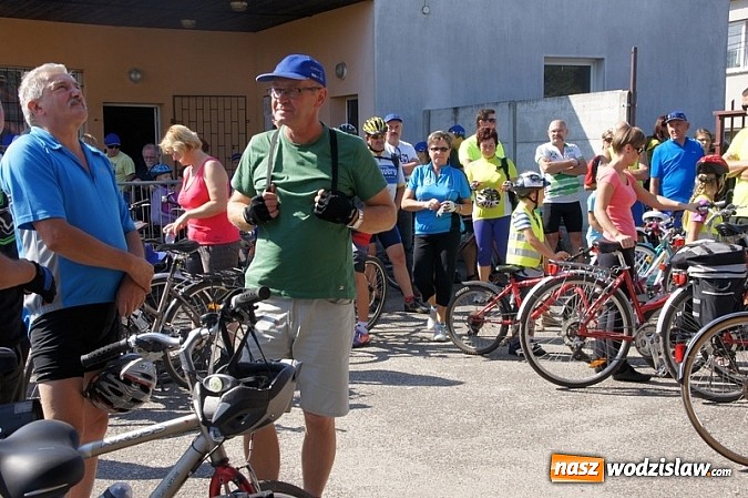 Zdjęcie w galerii na portalu naszwodzislaw.com: Rajd rowerowy na pograniczu wiadomości z regionu