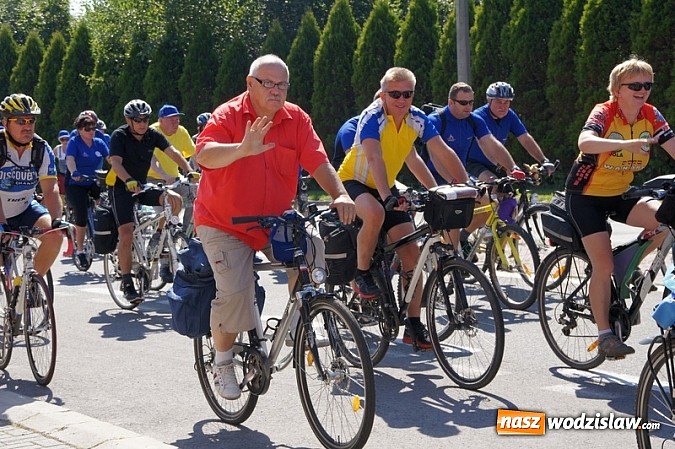 Zdjęcie w galerii na portalu naszwodzislaw.com: Rajd rowerowy na pograniczu wiadomości z regionu