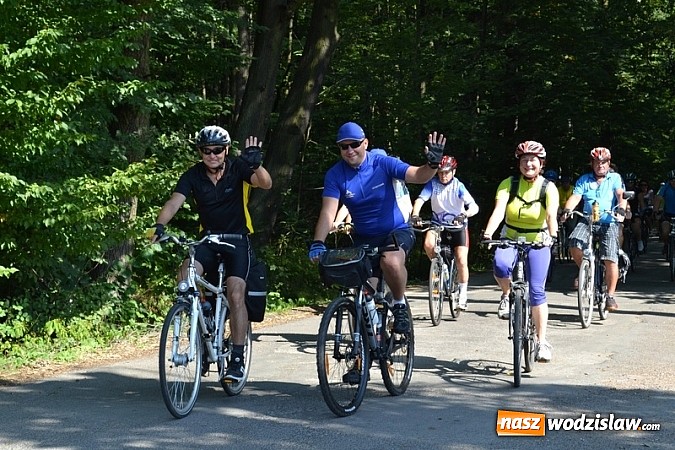 Zdjęcie w galerii na portalu naszwodzislaw.com: Rajd rowerowy na pograniczu wiadomości z regionu