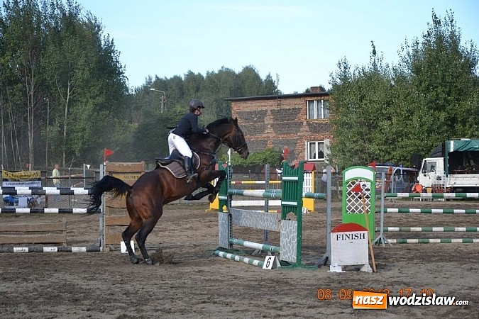 Zdjęcie w galerii na portalu naszwodzislaw.com: Zawody konne w skokach przez przeszkody za nami wiadomości z regionu