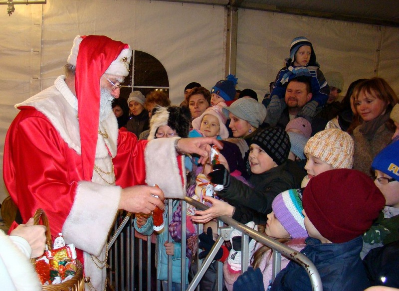 Zdjęcie w galerii na portalu naszwodzislaw.com: Czekoladowe mikołaje dla każdego wiadomości z regionu