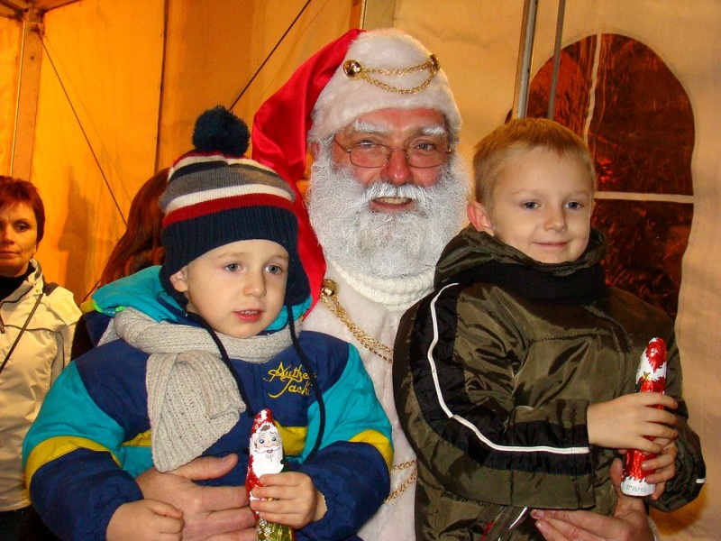 Zdjęcie w galerii na portalu naszwodzislaw.com: Czekoladowe mikołaje dla każdego wiadomości z regionu