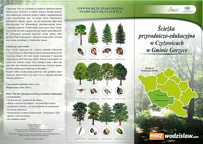 Zdjęcie w galerii na portalu naszwodzislaw.com: Ścieżka przyrodniczo - edukacyjna w Czyżowicach wiadomości z regionu