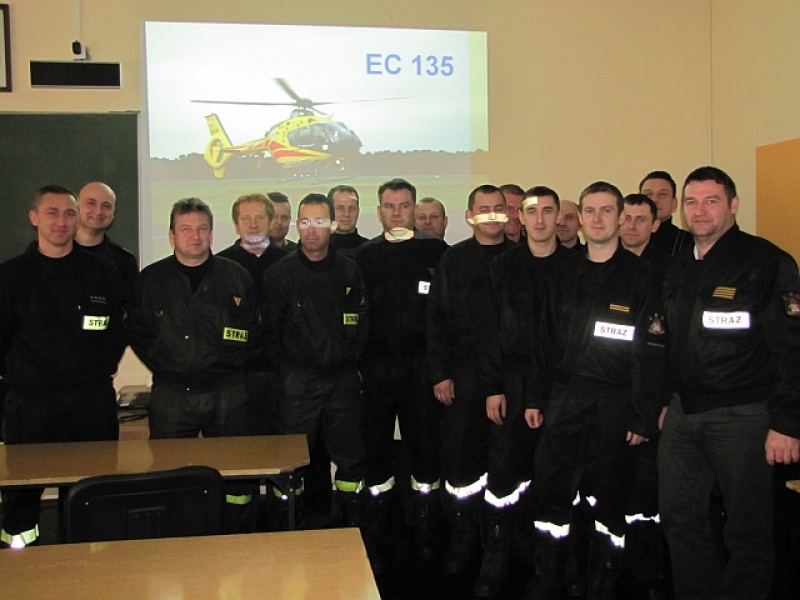 Zdjęcie w galerii na portalu naszwodzislaw.com: Ćwiczenia straży i pogotowia lotniczego wiadomości z regionu