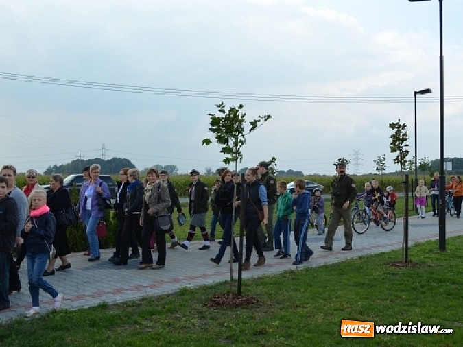 Zdjęcie w galerii na portalu naszwodzislaw.com: Aleja klonów i plac zabaw przy Ośrodku Nautica wiadomości z regionu