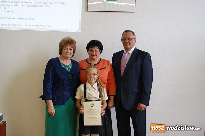 Zdjęcie w galerii na portalu naszwodzislaw.com: Najzdolniejsi nagrodzeni przez burmistrza  wiadomości z regionu