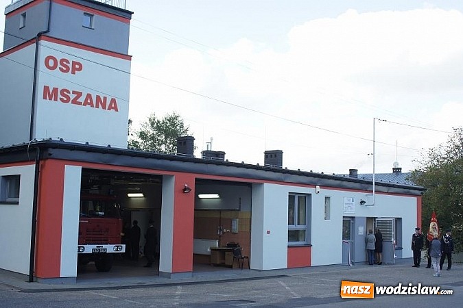 Zdjęcie w galerii na portalu naszwodzislaw.com: W Mszanie otwarto zmodernizowaną remizę OSP wiadomości z regionu