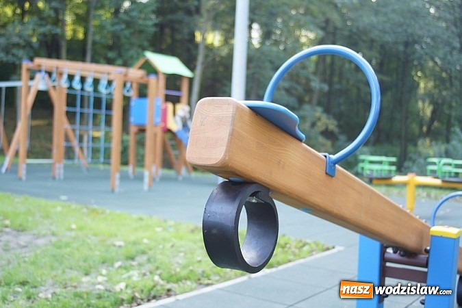 Zdjęcie w galerii na portalu naszwodzislaw.com: Nowy plac zabaw w Mszanie już otwarty wiadomości z regionu