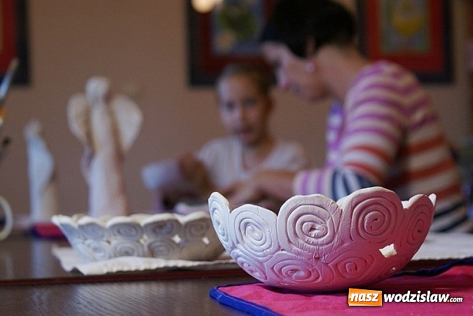 Zdjęcie w galerii na portalu naszwodzislaw.com: Ruszyły warsztaty ceramiczne w GOKiR Mszana wiadomości z regionu