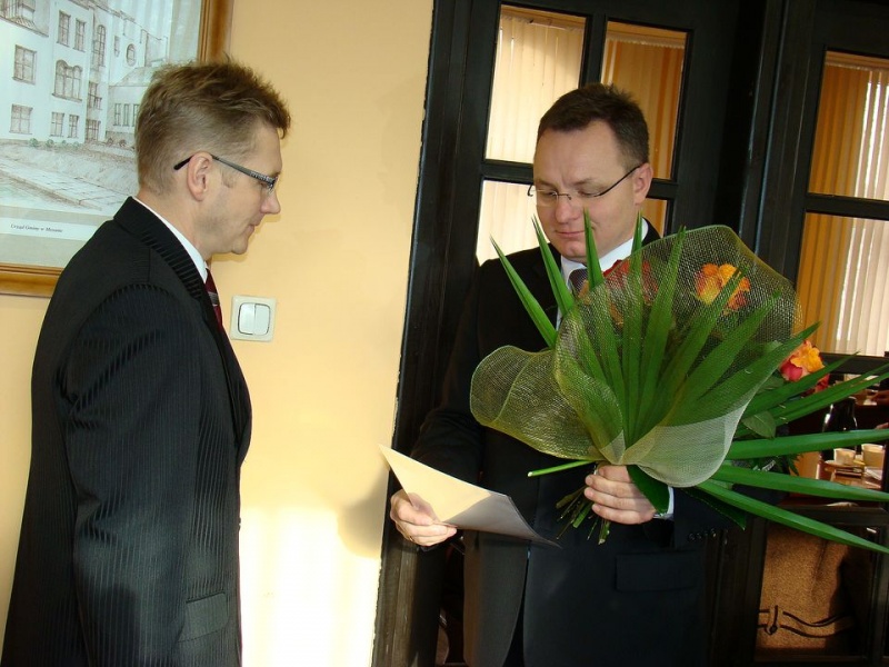 Zdjęcie w galerii na portalu naszwodzislaw.com: Szymanek zaczął oficjalnie rządzić wiadomości z regionu